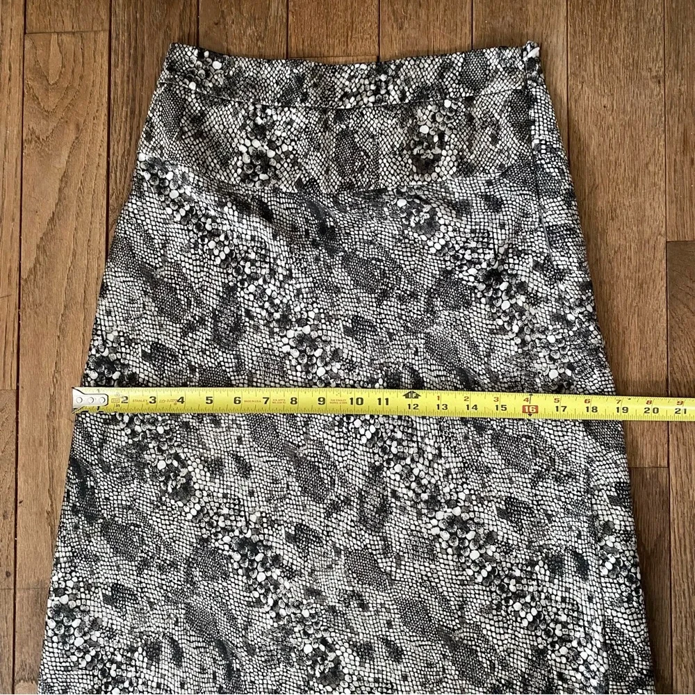 Free People Normani Bias Silky Snake Print Midi Skirt Womens Size 2